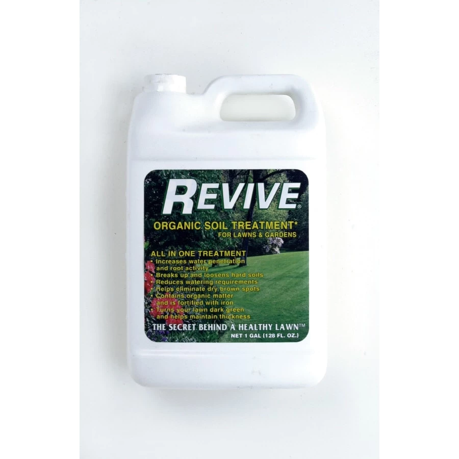 REVIVE Organic Soil Treatment Soil & Soil Amendments 128-oz Improves Soil Structure 1 REVIVE Organic Soil Treatment Soil & Soil Amendments 128-oz Improves Soil Structure