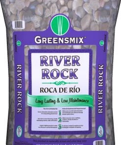 Greensmix Landscaping Rock 0.5-cu ft River Rock
