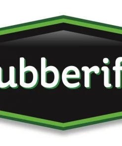 Rubberific 4-ft Black Rubber Landscape Edging Section -Landscaping Sales Store 03604467