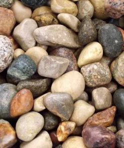 Greensmix Landscaping Rock 0.5-cu ft River Rock -Landscaping Sales Store 05221412