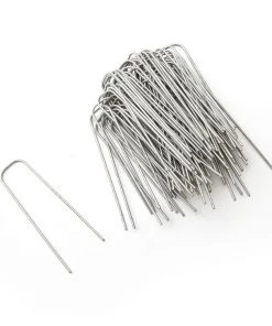 Sta-Green Landscape Fabric & Stakes 75-Pack 4-in Steel Landscape Fabric Pins -Landscaping Sales Store 07862200