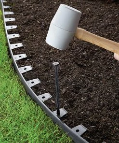 EasyFlex 20-ft Black Plastic Landscape Edging Roll -Landscaping Sales Store 09549155