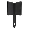 COL-MET 8-in Black Steel Corner Edging Stake