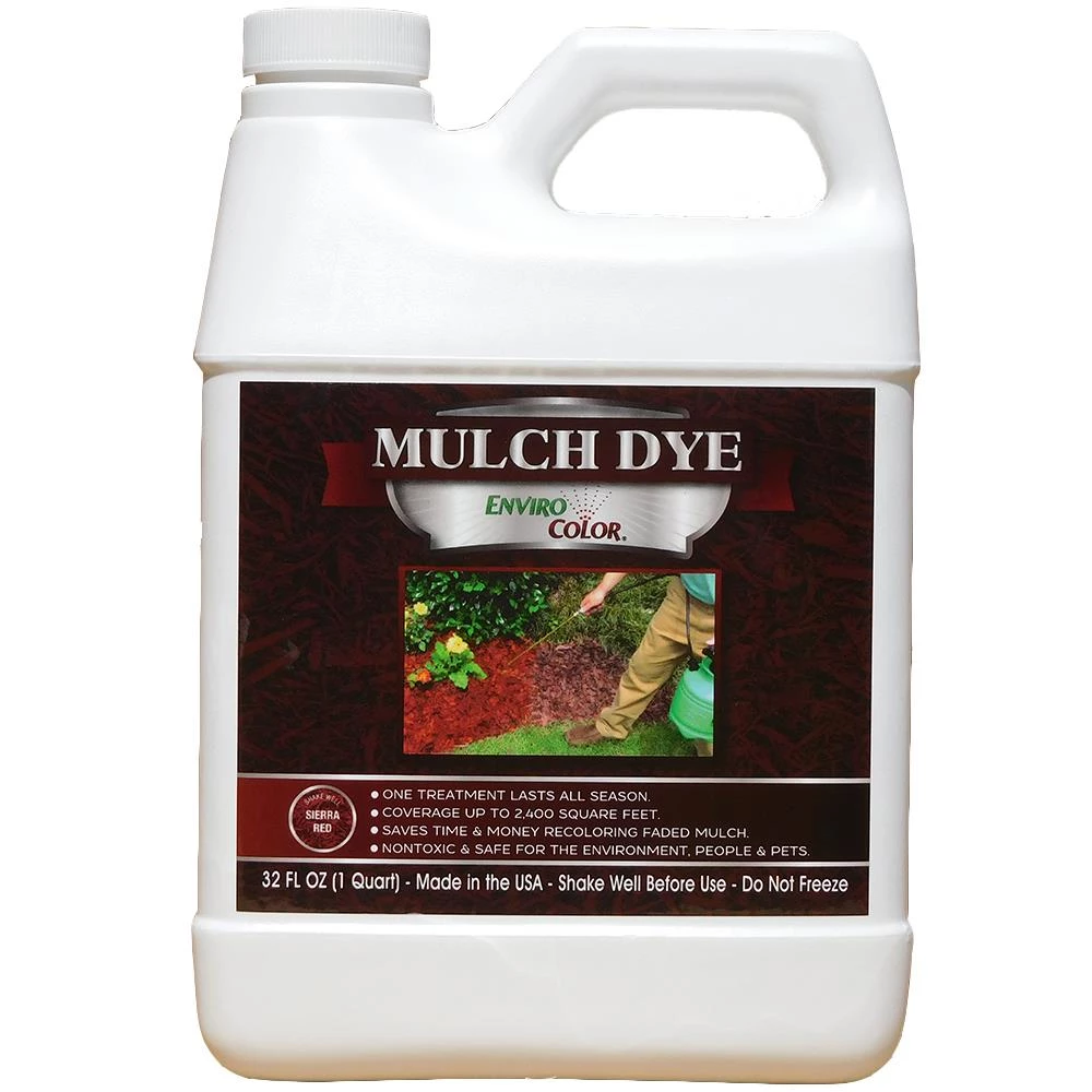 EnviroColor Sierra Red Mulch Dye Concentrated 1 EnviroColor Sierra Red Mulch Dye Concentrated