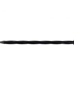 EasyFlex 144-Pack 8-in Black Plastic Edging Stake