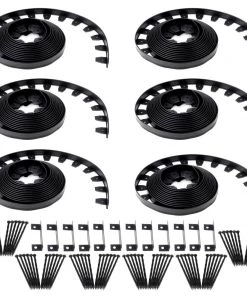 EasyFlex 240-ft Black Plastic Landscape Edging Roll