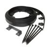 EasyFlex No-Dig 20-ft Black Plastic Landscape Edging Roll