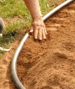 Expert Edge Professional-Grade 60-ft Black Plastic Landscape Edging Roll -Landscaping Sales Store 15423385