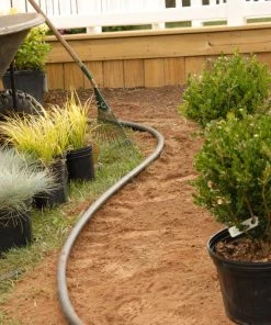 Expert Edge Professional-Grade 60-ft Black Plastic Landscape Edging Roll -Landscaping Sales Store 15423386