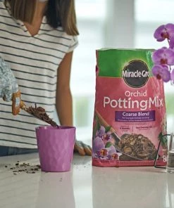 Miracle-Gro Soil & Soil Amendments Orchid 8-Quart Potting Soil Mix -Landscaping Sales Store 16804206