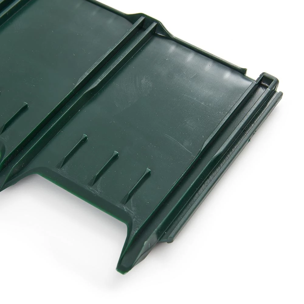 Greenscapes 3-ft Green Plastic Landscape Edging Section 5 Greenscapes 3-ft Green Plastic Landscape Edging Section - Image 5