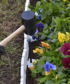 EasyFlex 8-Pack 10-ft White Plastic Landscape Edging Bundle 9 EasyFlex 8-Pack 10-ft White Plastic Landscape Edging Bundle -Landscaping Sales Store 40457084