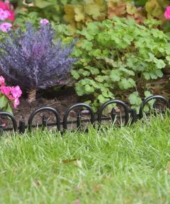 EasyFlex 8-Pack 10-ft Black Plastic Landscape Edging Bundle -Landscaping Sales Store 40457109