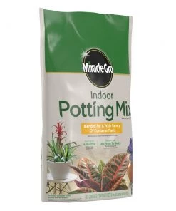 Miracle-Gro Soil & Soil Amendments Indoor 6-Quart Potting Soil Mix -Landscaping Sales Store 41418557