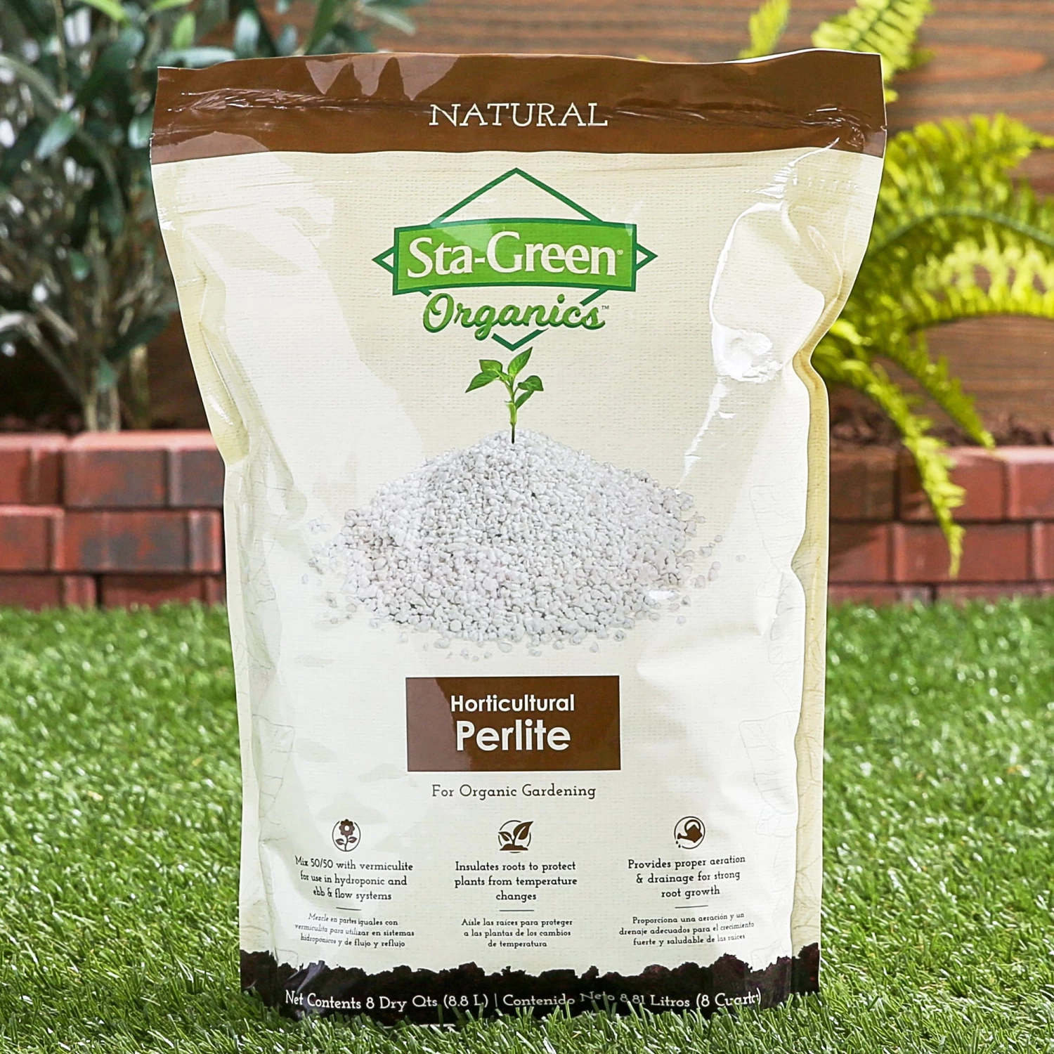 Sta-Green Soil & Soil Amendments Organic Perlite Improves Soil Structure 2 Sta-Green Soil & Soil Amendments Organic Perlite Improves Soil Structure - Image 2