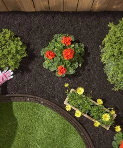 Rubberific Rubberific premium shredded rubber mulch 0.8-cu ft Dark Brown Rubber Mulch -Landscaping Sales Store 42357505 scaled