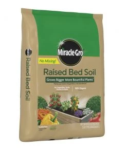 Miracle-Gro Soil & Soil Amendments 1.5-cu ft Organic Raised Bed Soil -Landscaping Sales Store 42712393