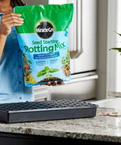 Miracle-Gro Soil & Soil Amendments Seed Starting Potting Mix 2-Pack 8-Quart Potting Soil Mix -Landscaping Sales Store 44003985
