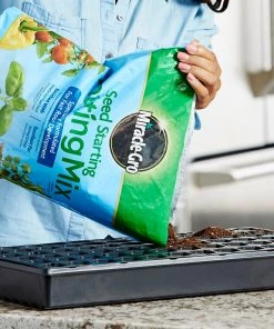 Miracle-Gro Soil & Soil Amendments Seed Starting Potting Mix 2-Pack 8-Quart Potting Soil Mix -Landscaping Sales Store 44003992