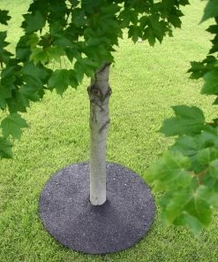 Rubberific Mulch Brown Recycled Rubber Rubber 36-in Tree Ring -Landscaping Sales Store 44015248 scaled