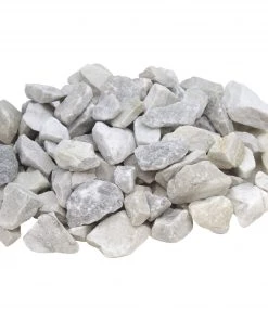 Landscaping Sales Store 18 Beach Pebble Company Landscaping Rock Decorative stone chip 30-lb White Decorative Rock