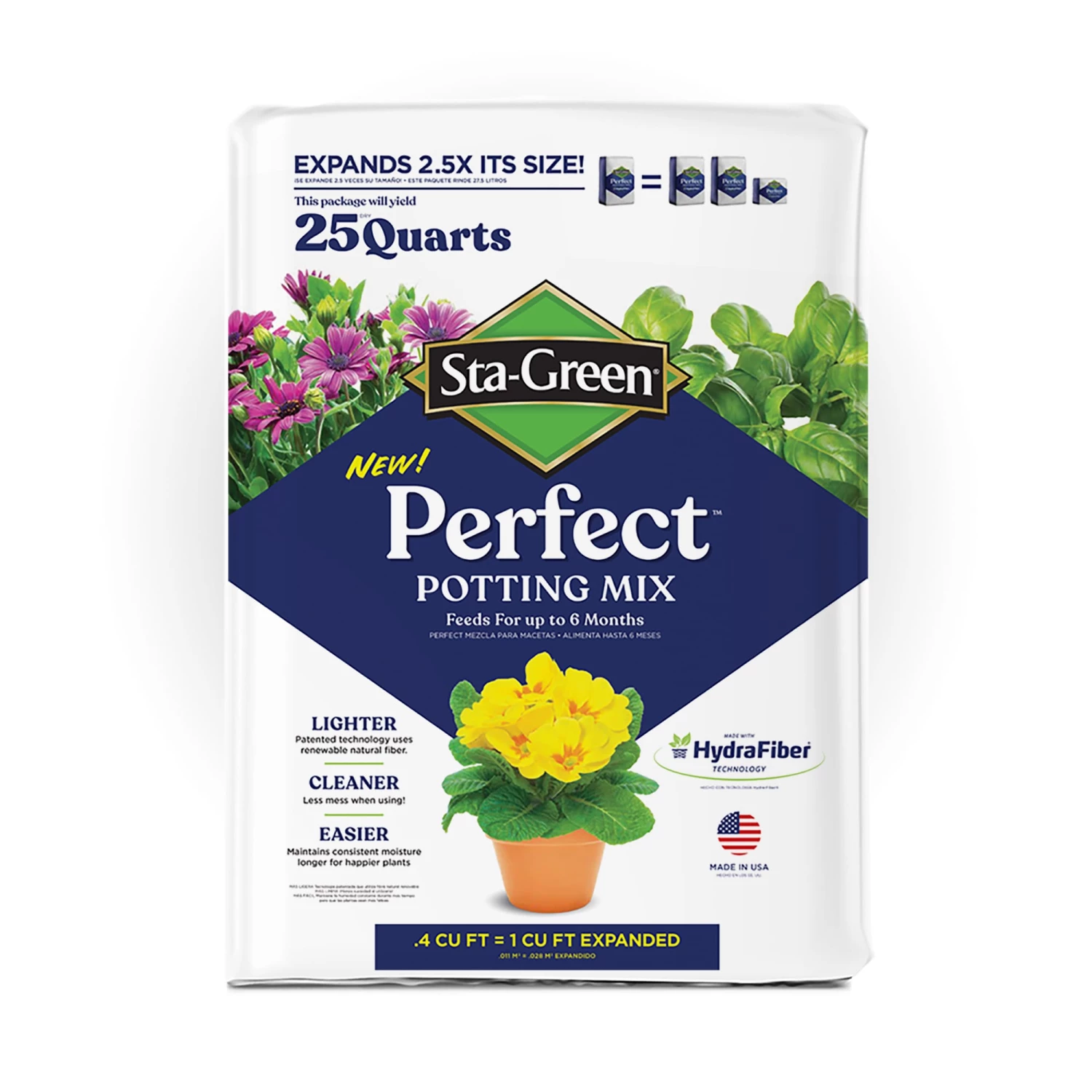 Sta-Green Soil & Soil Amendments Perfect 25-Quart Potting Soil Mix 1 Sta-Green Soil & Soil Amendments Perfect 25-Quart Potting Soil Mix