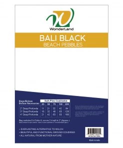 WonderLand Landscaping Rock 0.4-cu ft Black Decorative Rock -Landscaping Sales Store 44427450